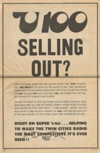 U100-Selling-Out
