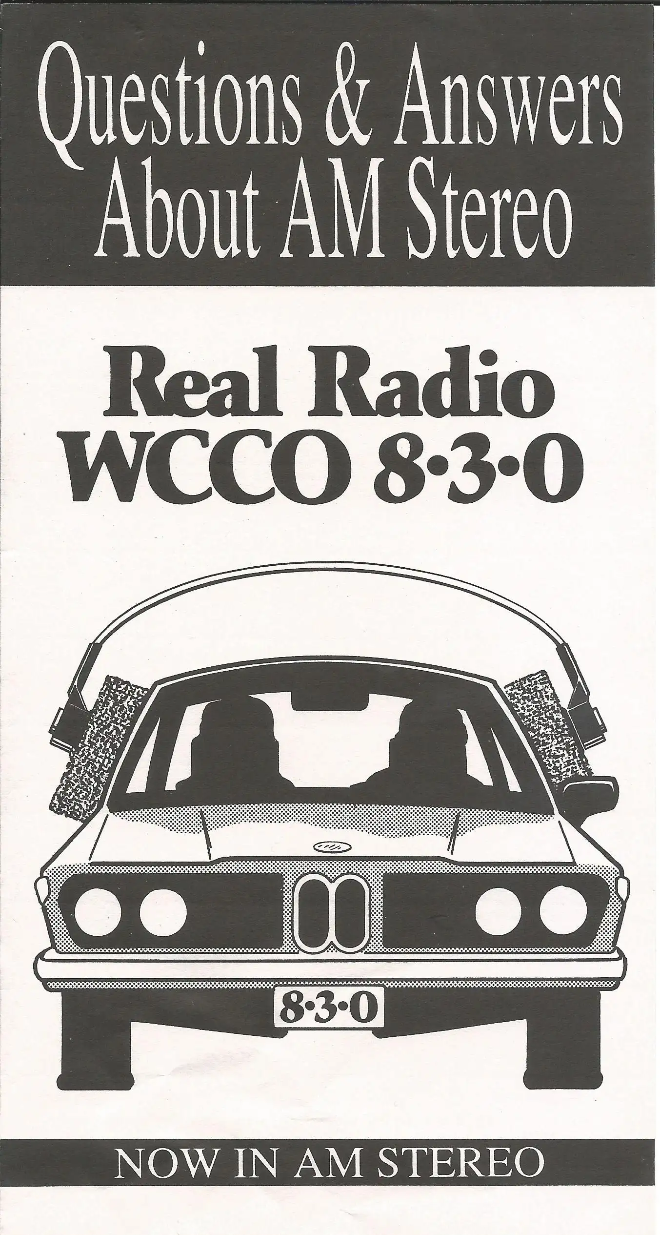 WCCO AM_Stereo_Brochure_1987