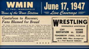 WMIN-AM_Wrestling_Cliff_Gustafson-Sandor_Szabo_6-17-1947